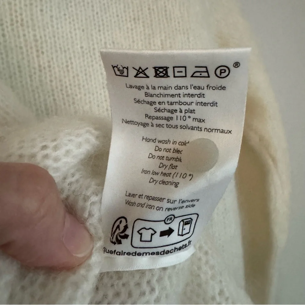 Sezane Annita Jumper in Ecru - Picture 7 of 7